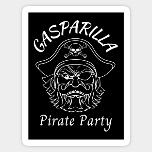 Gasparilla Pirate Party Sticker